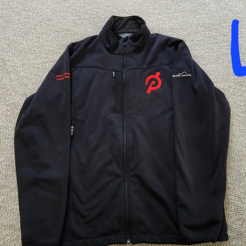 Peloton Black and Red Performance Jacket